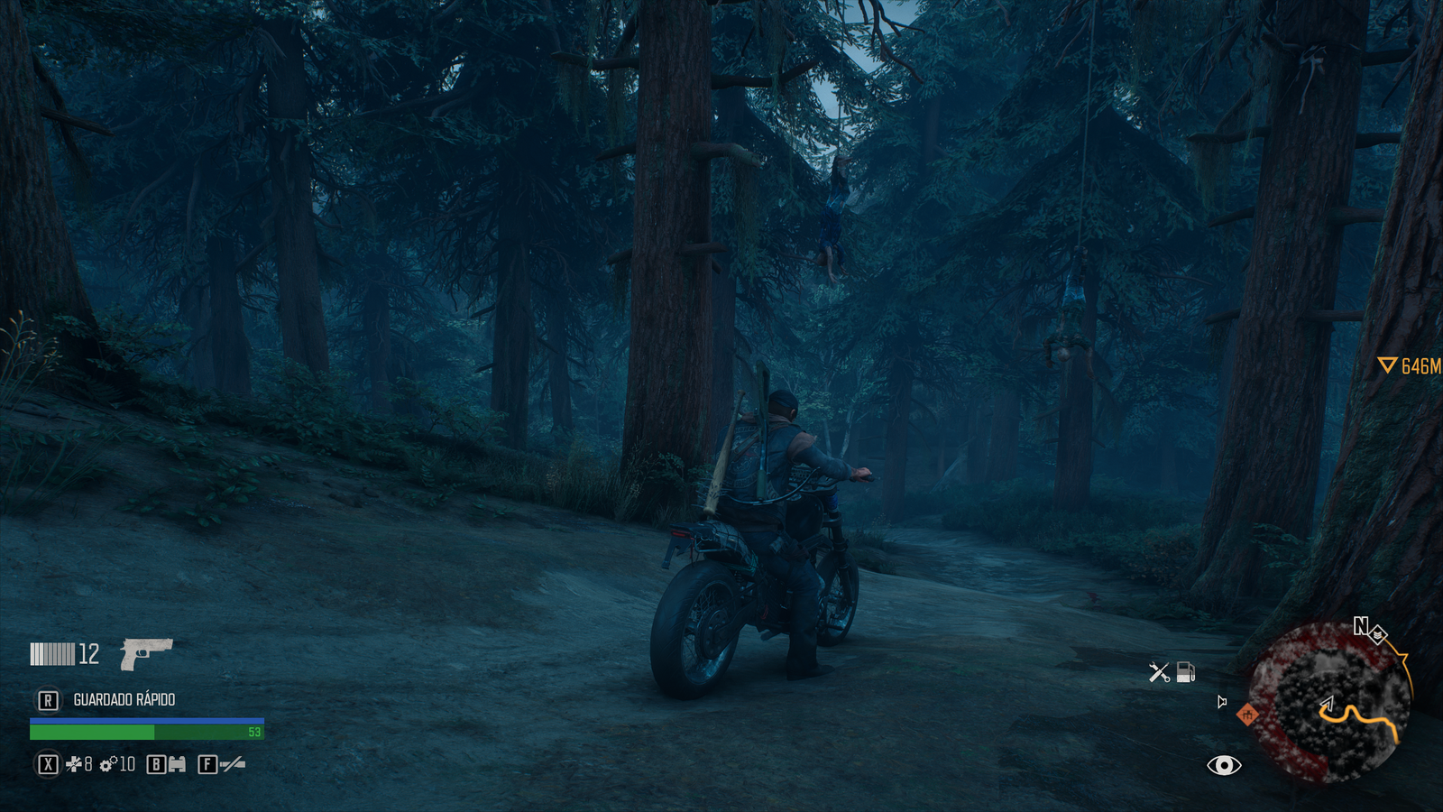 Luz-moto-Days-Gone-2 Days Gone, el incomprendido. Un juego cuyas ventas no reflejan su enorme calidad.