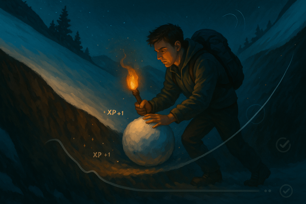 Reinicia-tu-vida-como-cambiar-mi-vida-con-habitos-📖-Capitulo-12-–-El-efecto-bola-de-nieve-parte-1-2-1024x683 📖 Capítulo 12 – El efecto bola de nieve